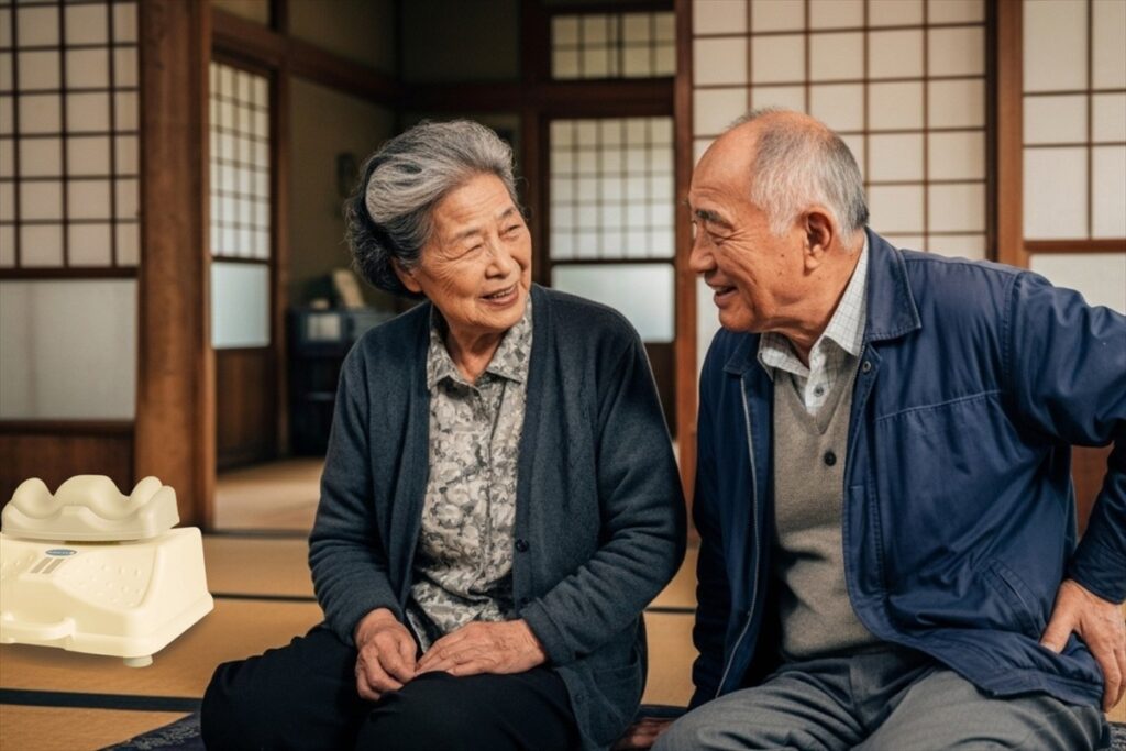 金魚運動マシーン腰痛