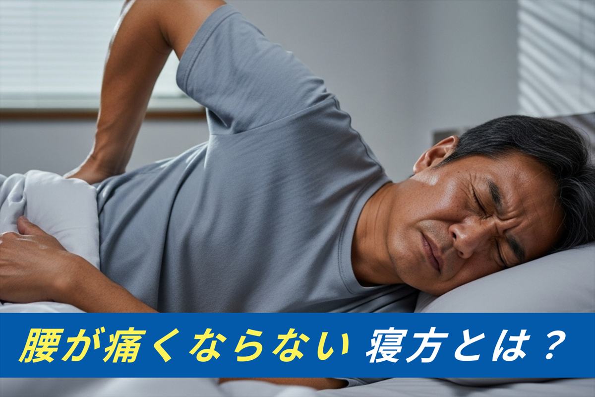 腰が痛くならない 腰痛 寝方